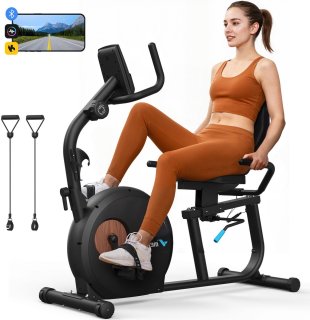 MERACH Opvouwbare Semi-Recumbente Hometrainer