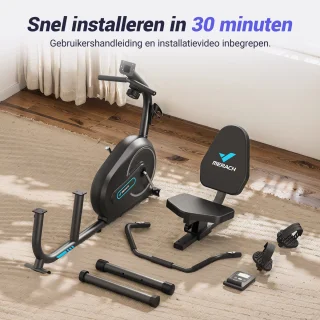 MERACH Semi-Recumbente Hometrainer
