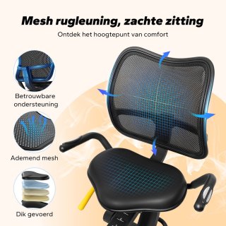 MERACH Semi-recumbente Revalidatiefiets