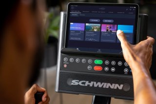 Schwinn 590R Hometrainer Recumbent Bike Ergometer