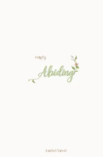 Vind Rust in Gods Hart met 'Simply Abiding'