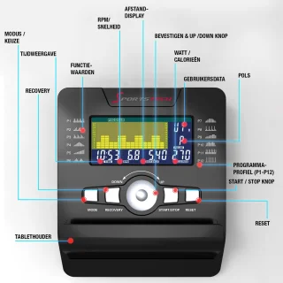 Sportstech ES600 Ergometer Hometrainer
