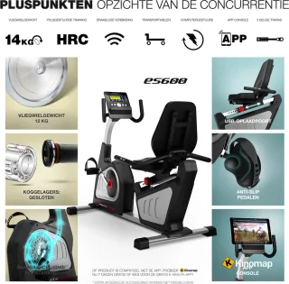 Sportstech ES600 Ergometer Hometrainer