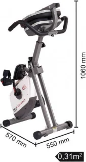 Toorx BRX-RCOMPACT Inklapbare ligfiets fitness