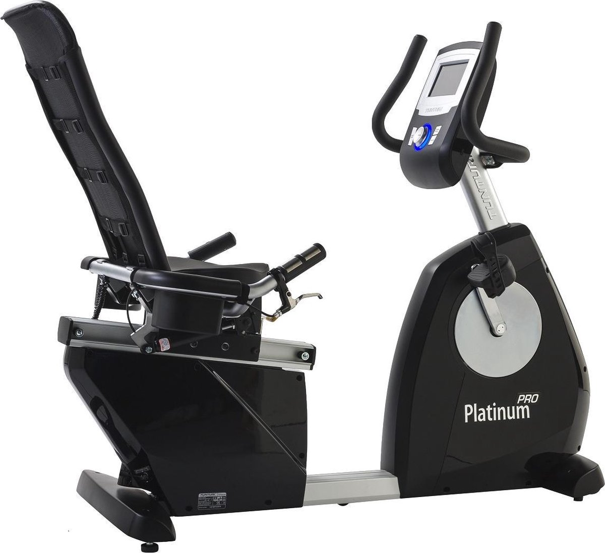 De Tunturi Platinum Recumbentbike Pro Ligfiets in één oogopslag