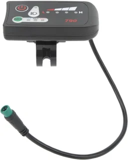 De Universeel Ebike Display 36/48V Displaypaneel voor 22,2 mm stuur in één oogopslag