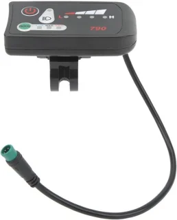 Compact universeel ebike-display: licht, waterdicht en eenvoudig te monteren