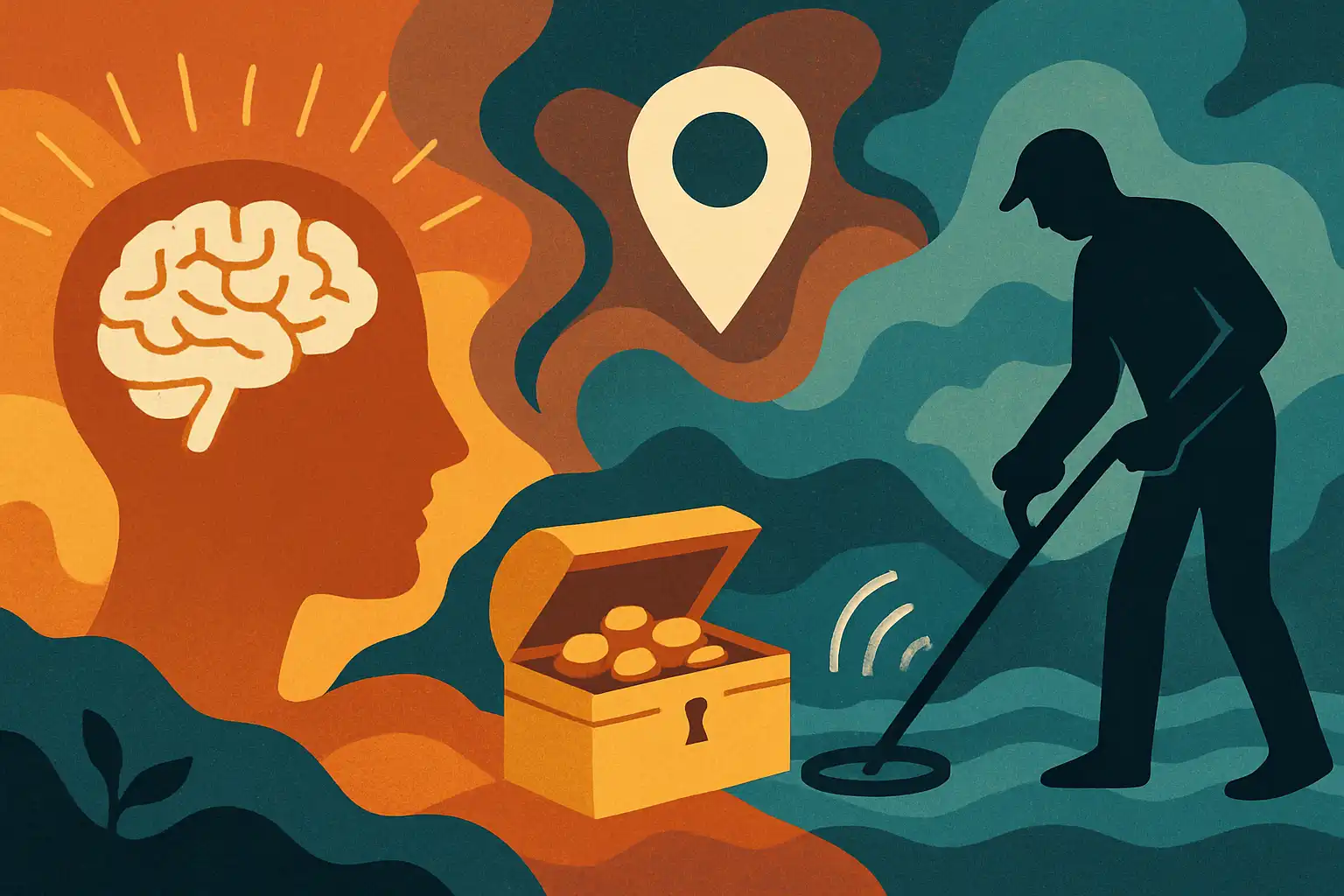 De psychologie van schatzoeken: waarom metaaldetectie zo verslavend is en hoe je het gezond houdt