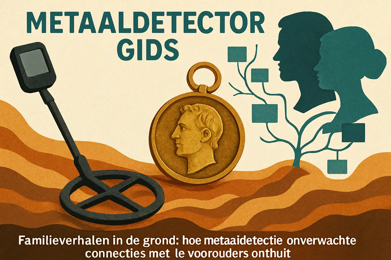 Familieverhalen in de grond: hoe metaaldetectie onverwachte connecties met je voorouders onthult