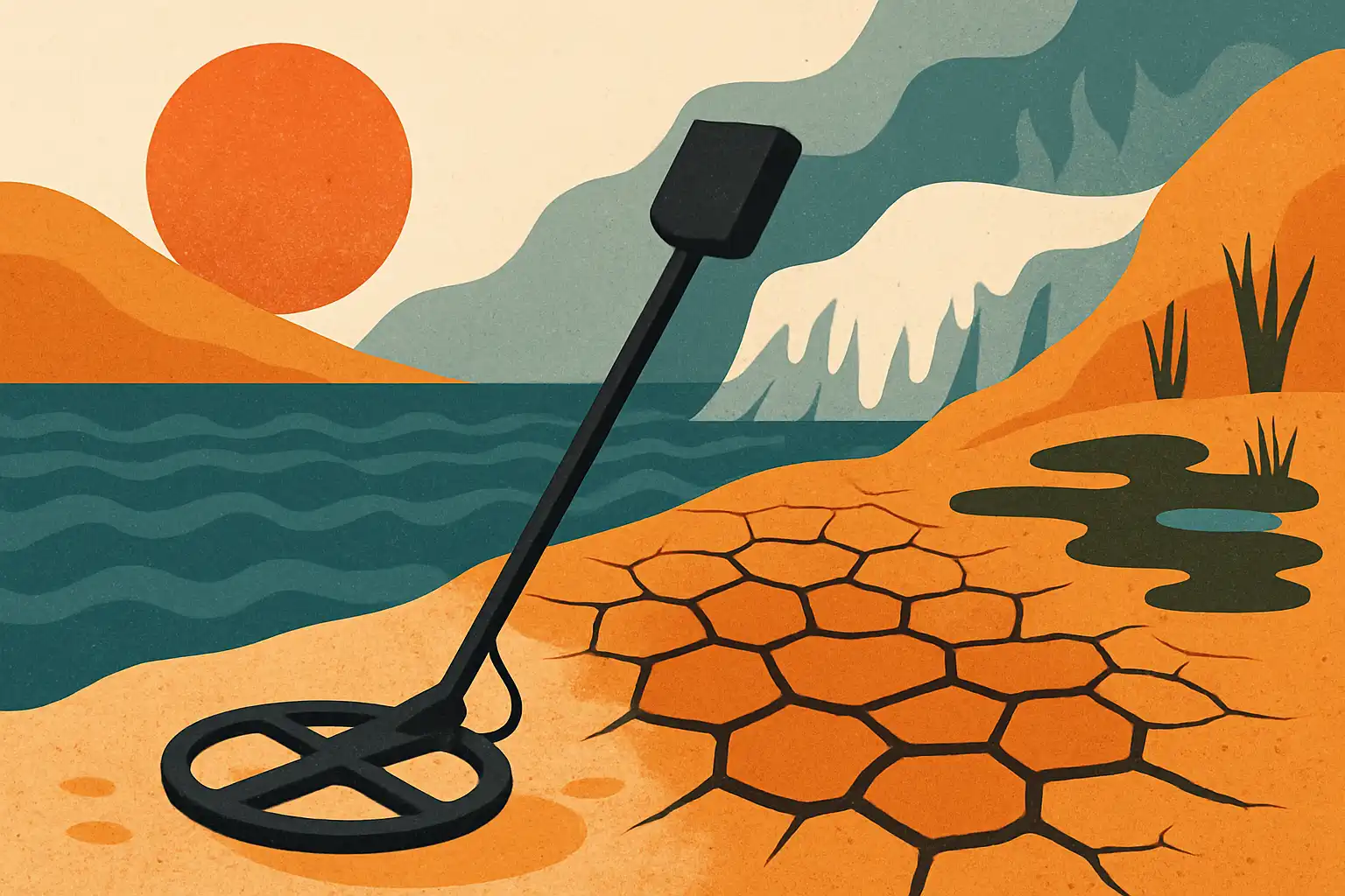 Klimaatverandering en metaaldetectie: hoe veranderende kusten, droogvallende meren en smeltende veenlanden nieuwe schatten blootleggen