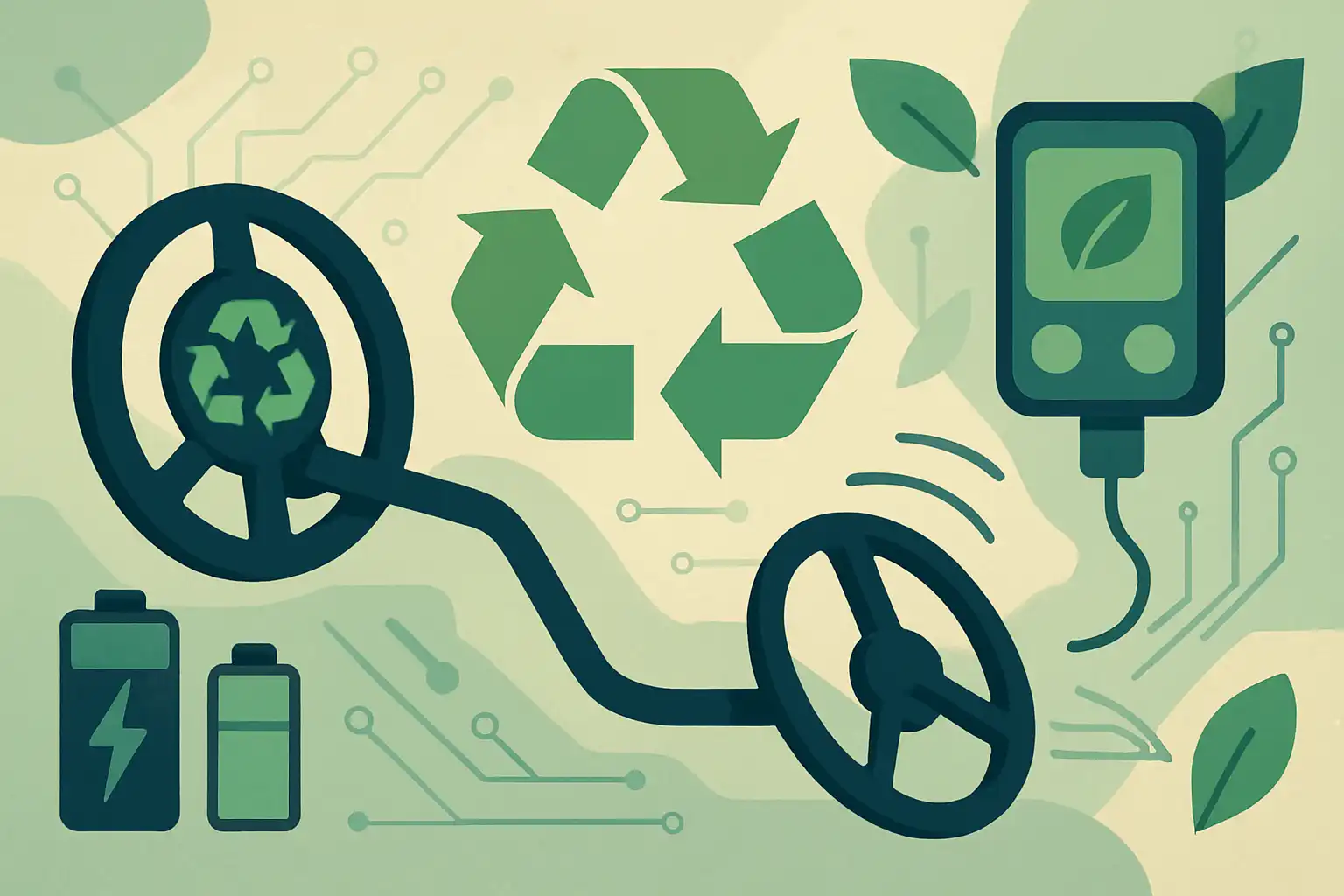 Verduurzaming van detectiegear: van gerecyclede spoelen tot energiezuinige elektronica