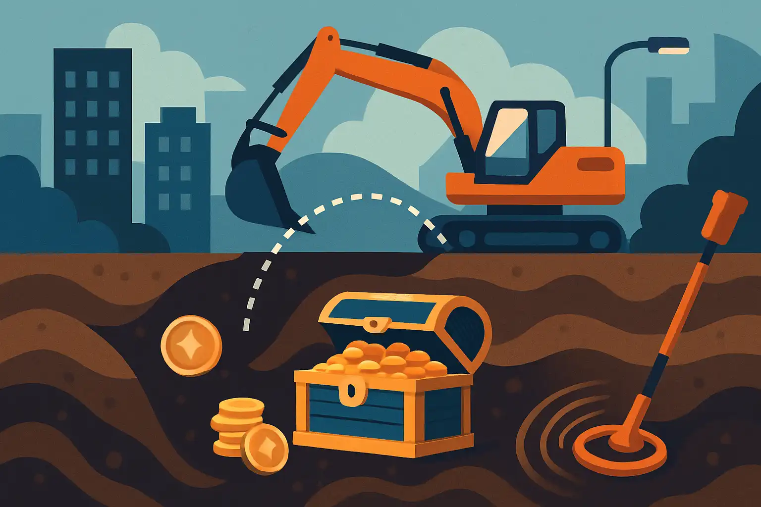 Waarom stadsrenovaties en infrastructuurprojecten massaal verborgen schatten blootleggen — en hoe jij er verantwoord van profiteert