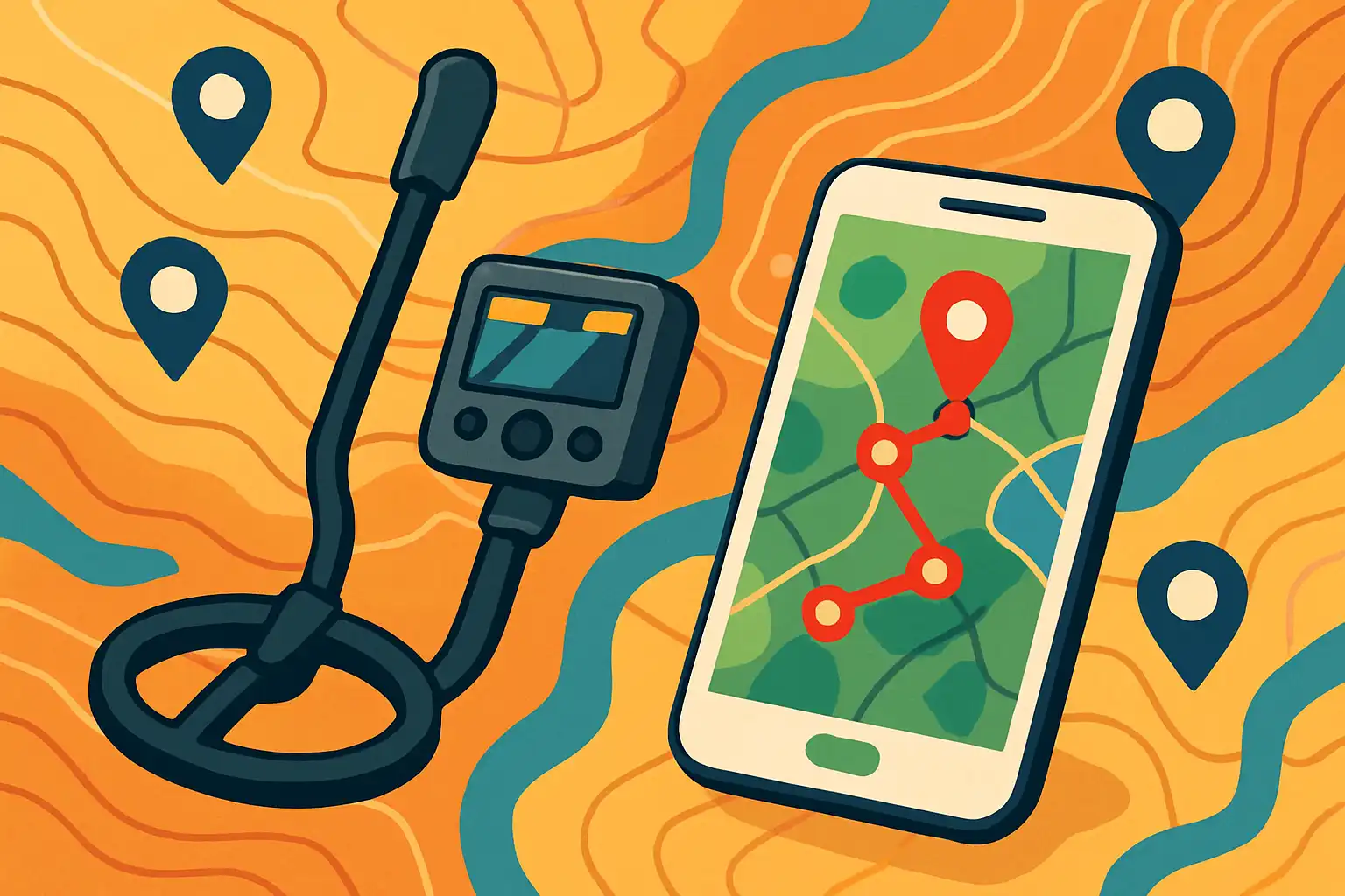 Zo gebruik en maak je crowdsourced hotspot-kaarten om meer te vinden met je metaaldetector