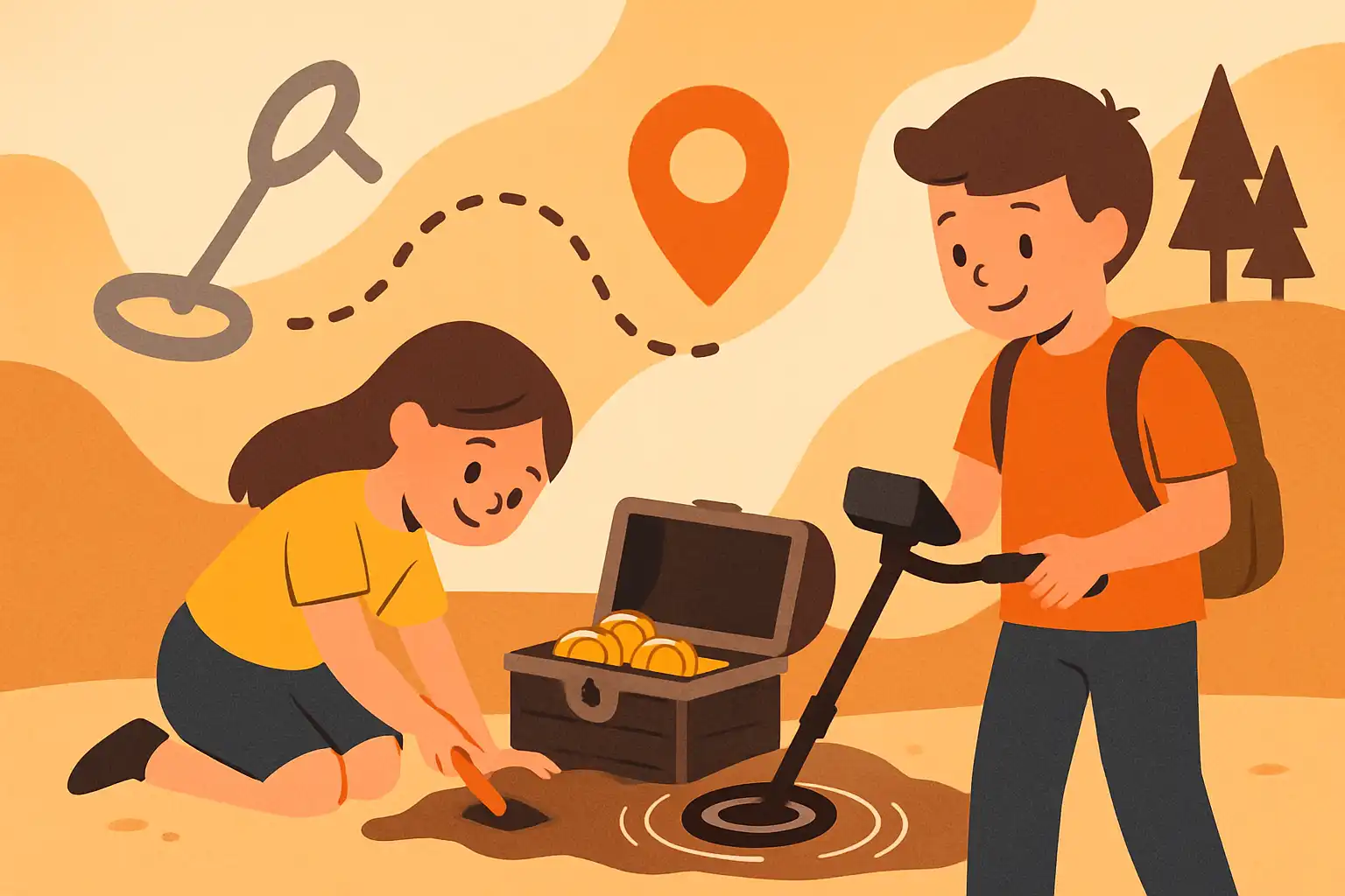 Zo organiseer je een metaaldetectie-speurtocht voor kinderen: veilig, leerzaam en onvergetelijk