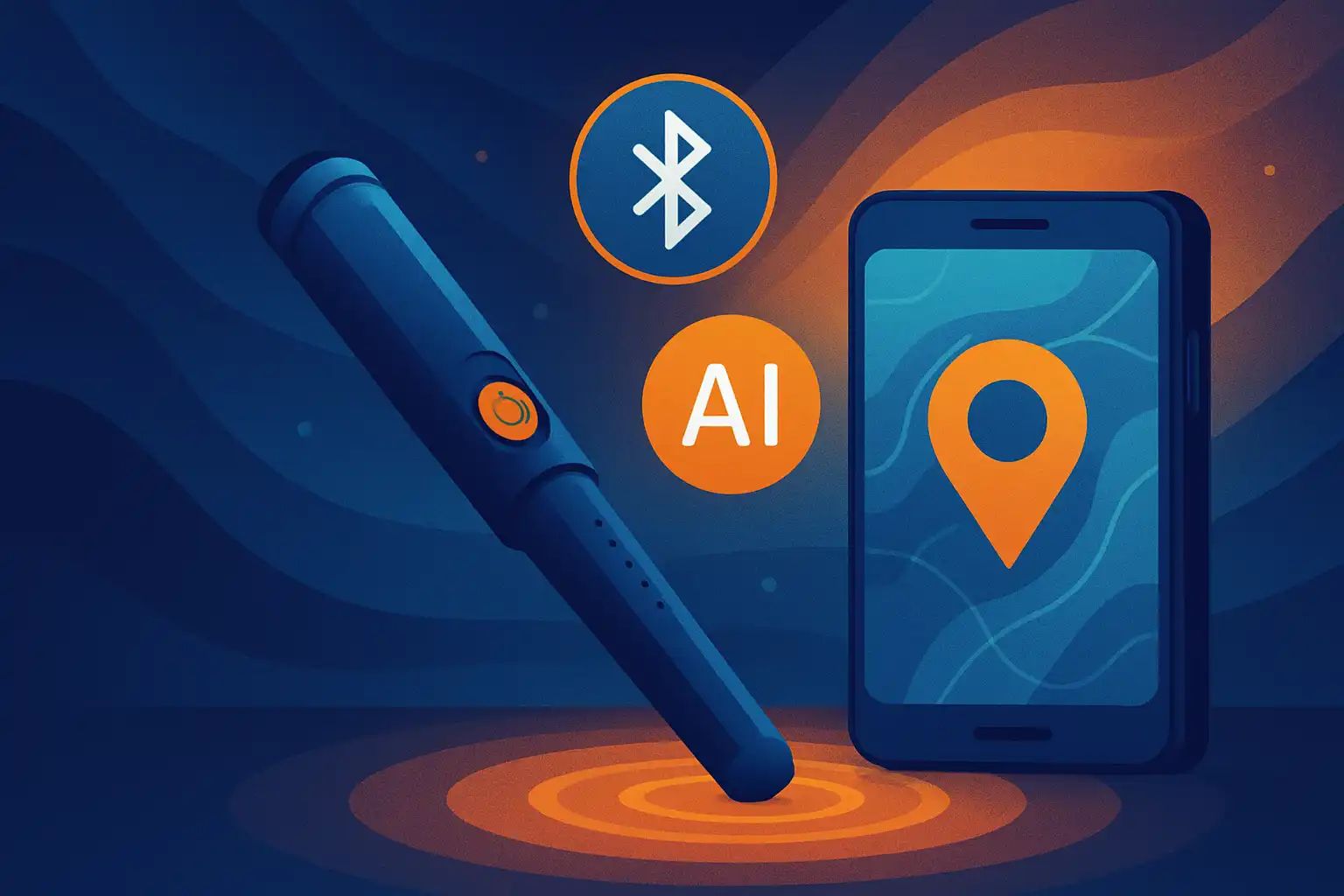 Zo versnel je het afpinnen: slimme pinpointers met Bluetooth en ai uitgelegd