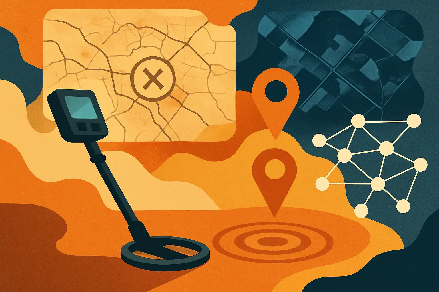 Zo voorspel je je volgende metaaldetectie-hotspot met oude kaarten, luchtfoto's en slimme algoritmes