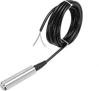 Waterniveausensor, TL-136 Vloeistofniveautransmitter, 12-32VDC 4-20mA 304 Roestvrijstalen Signaaluitgang Waterniveausensor, IndustriÃ«le Stromingsschakelaars (Bereik 0-2 meter)