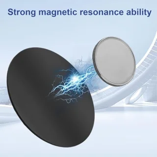Smoke Detector, Holder, Adhesive Pads, Magnetic Smoke Detector, Self-Adhesive Magnetic Pads for Fire Detectors and Gas Detector, Adhesive Pads with Magnetic Attachment, Strong Magnets, Easy to Install