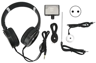 Home Water Leak Detector, Underground Water Leak Detector, Water Pipe Finder, Improved High-Strength Sound Amplifier with Headset, AC Power for Construction Site Construction