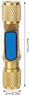 Koudemiddelkogelafsluiter messing airconditioning Koelmiddelafsluiter aansluiting op slang koelgereedschap Koelmiddel kogelkraanadapter Kogelkogelkraan aansluiting G1 / 4 ''