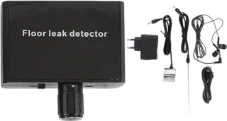 Water Leak Detection, High Sensitivity Water Pipe Leakage Monitor, 20000x Sound Intensifier Water Leak Tester, Underground Water Pipe Leakage Detector for Site Construction