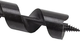 Bushcraft Gear Handboorsleutel, Hoge Hardheid Survival Settlers Tool Bushcraft Handboorsleutel voor Wildernis Houtbewerking (25-230 mm)