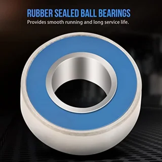 50 Stuks Set MR115-2RS Afgedichte Kogellagers met Blauw Metaal en Rubber, 5 * 11 * 4mm voor Industrieel Gebruik