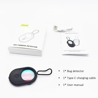 Hidden Camera Detector - Anti-Spy Infrared Scanner - Portable Finder voor Hotel - Bescherm uw Privacy