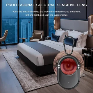 Hidden Camera Detector - Anti-Spy Infrared Scanner - Portable Finder voor Hotel - Bescherm uw Privacy