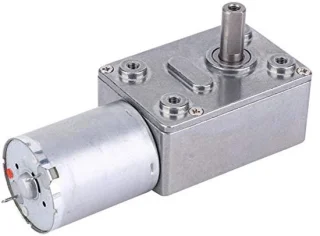 DC 24V 5-150 tpm Grote torsiewormwielmotor Microtype DC-snelheidsreductiemotor DC-snelheidsreductiemotor Volledig metalen tandwiel voor meerdere doeleinden (100 tpm)