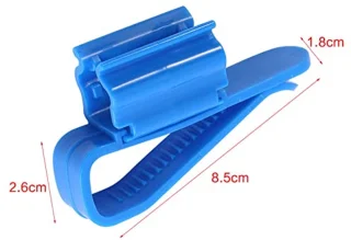 2 stuks buisklem multifunctionele plastic slanghouder aquarium tankbevestiging slangapparatuur accessoires