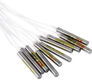 Pt100 Pt 100 Pt 100 10pcs Pt100 Waterproof Sensor Probe for Temperature Controller