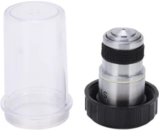 Hoog Licht de Microscoop Objectieve Lens van de Transmittantie Hoge Definitie Breed Gebied, Toebehoren Gemaakt (S100/1.25 OLIE)