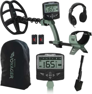 Professionele All-Terrain Pinpoint Metaaldetector met Waterdichte Spoel en Verlicht Display voor Volwassenen