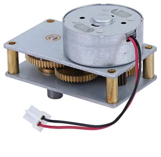 3-12V DC-motor Omkeerbare metalen tandwielkast Motortoerentalreductie Motorzonekleptoerentallen Reductiemotor Klepreductiemotor 27 tpm