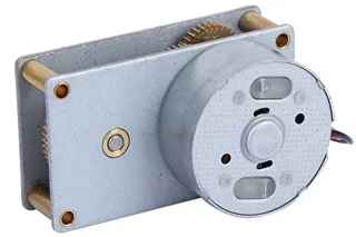3-12V DC-motor Omkeerbare metalen tandwielkast Motortoerentalreductie Motorzonekleptoerentallen Reductiemotor Klepreductiemotor 27 tpm