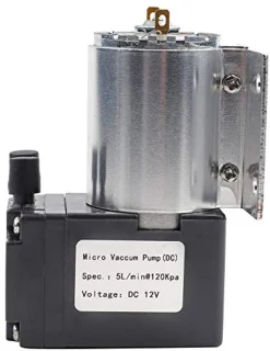 Pomp, DC 12V 5L/min 120kpa Mini VacuÃ¼mpomp Negatieve Druk Zuig Pompen Met Houder 500mA, VacuÃ¼mpompen