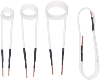 Inductieverwarmerdraden, 4 Stuks Inductieverwarmerspoelset 2,5 Mm Messing Kern 20 30 40 750 Mm Vormen Koperdraden Hoge Frequentie, Verwarmingselementen en Accessoires