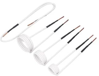 Inductieverwarmerdraden, 4 Stuks Inductieverwarmerspoelset 2,5 Mm Messing Kern 20 30 40 750 Mm Vormen Koperdraden Hoge Frequentie, Verwarmingselementen en Accessoires