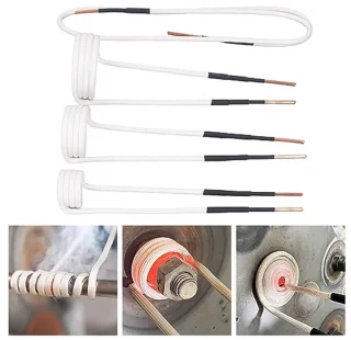 Inductieverwarmerdraden, 4 Stuks Inductieverwarmerspoelset 2,5 Mm Messing Kern 20 30 40 750 Mm Vormen Koperdraden Hoge Frequentie, Verwarmingselementen en Accessoires