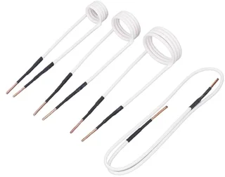 Inductieverwarmerdraden, 4 Stuks Inductieverwarmerspoelset 2,5 Mm Messing Kern 20 30 40 750 Mm Vormen Koperdraden Hoge Frequentie, Verwarmingselementen en Accessoires