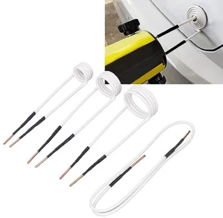 Inductieverwarmerdraden, 4 Stuks Inductieverwarmerspoelset 2,5 Mm Messing Kern 20 30 40 750 Mm Vormen Koperdraden Hoge Frequentie, Verwarmingselementen en Accessoires