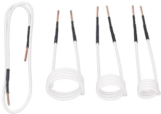 Inductieverwarmerdraden, 4 Stuks Inductieverwarmerspoelset 2,5 Mm Messing Kern 20 30 40 750 Mm Vormen Koperdraden Hoge Frequentie, Verwarmingselementen en Accessoires