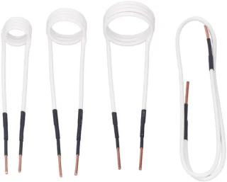 Inductieverwarmerdraden, 4 Stuks Inductieverwarmerspoelset 2,5 Mm Messing Kern 20 30 40 750 Mm Vormen Koperdraden Hoge Frequentie, Verwarmingselementen en Accessoires