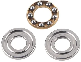 Stuwkracht kogellagers Hoge precisie hoogwaardige platte stalen lager set 10PCS (F6-14M 6 * 14 * 5mm (10st))