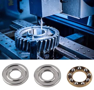 Stuwkracht kogellagers Hoge precisie hoogwaardige platte stalen lager set 10PCS (F6-14M 6 * 14 * 5mm (10st))