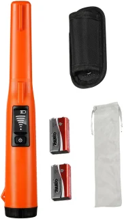 Metaaldetector Pinpointer, IP68 Waterdicht, 4,5 Inch detectiediepte, Lcd-Scherm, 3 Modi, met Holster en 9v Batterij, Ideaal voor Schatzoeken