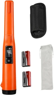 Metaaldetector Pinpointer, IP68 Waterdicht, 4,5 Inch detectiediepte, Lcd-Scherm, 3 Modi, met Holster en 9v Batterij, Ideaal voor Schatzoeken