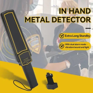 Draagbare metaal detector voor beveiliging - Hooggevoelige body scanner voor luchthaven en evenementen