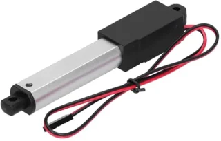 DC12V 50 Mm Slag Lineaire Actuator, Waterdichte Micro Kleine Beweging voor Fauteuil Tv Tafellift Massagebed Elektrische Bank Lineaire Actuator (Stuwkracht 90N Snelheid 9,5 mm/s)